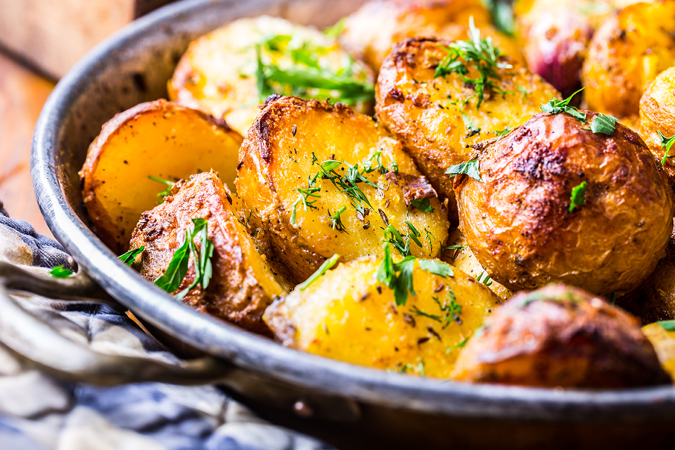 Goose Fat Recipes: Goose Fat Roasted Potatoes